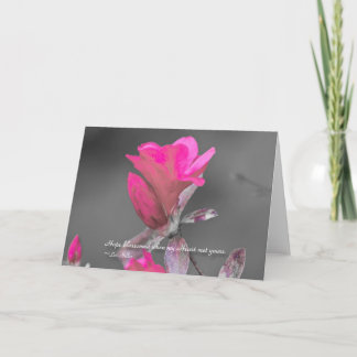 Hoop bloeide toen mijn hart... kaart