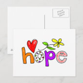 Hoop Briefkaart (Voorkant / Achterkant)