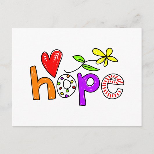 Hoop Briefkaart (Voorkant)