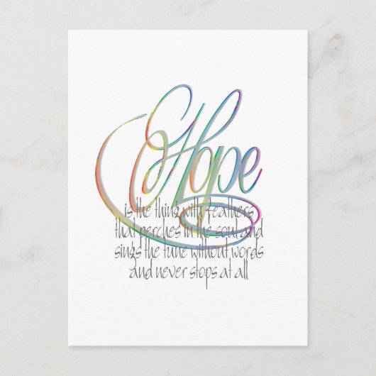 Hoop Briefkaart (Voorkant)