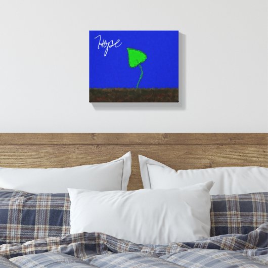 HOOP CANVAS AFDRUK (Insitu (Slaapkamer))