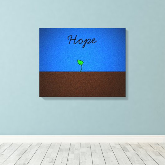 Hoop Canvas Afdruk (Insitu (Houten vloer))