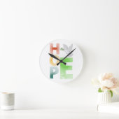 Hoop - Christelijk Inspirerend Ronde Klok (Huis)