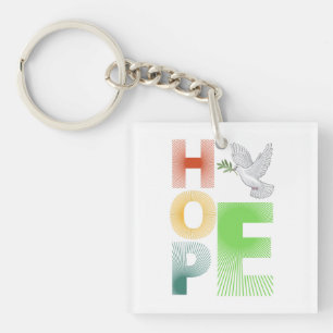 Hoop - Christelijk Inspirerend Sleutelhanger