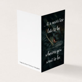 Hoop citaat van F. Scott Fitzgerald Kaart