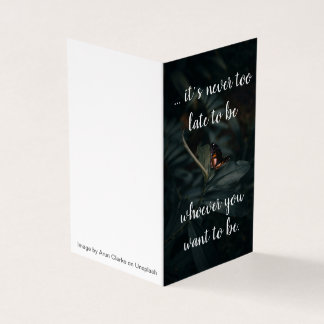 Hoop citaat van F. Scott Fitzgerald Kaart