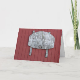 "Hoop Creams" Verjaardagskaart Kaart