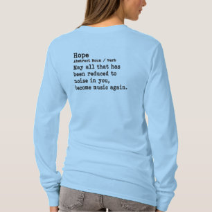 Hoop: Crew Neck met lange mouwen T-shirt