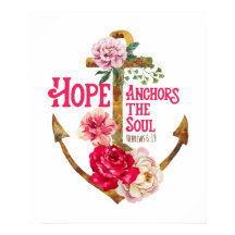 Hoop dat de Soul Art Print verankert