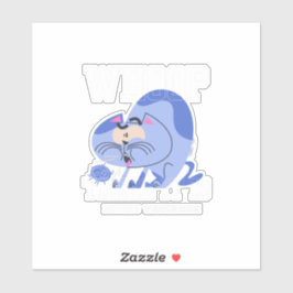 Hoop dat het er is sticker