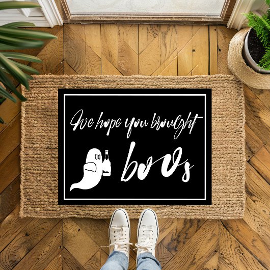 Hoop dat je boeken hebt meegebracht Grappige Hallo Deurmat