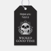 Hoop dat je een schopte goeie tijd Halloween had Cadeaulabel (Voorkant)