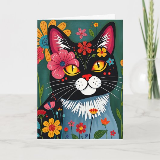 Hoop dat je Feline beter bent | Beterschap Kaart (Voorkant)