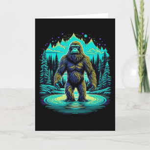 Hoop dat je verjaardag legendarische Bigfoot is Kaart