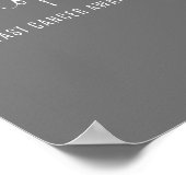 hoop dat Poster en Prints borstkankervoorlichting  (Hoek)