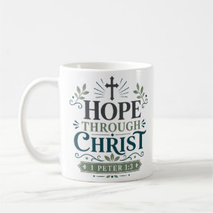 Hoop Door Christus Inspirerende Bijbelverzen Koffiemok