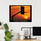 HOOP DREAMS POSTER (Thuiskantoor)