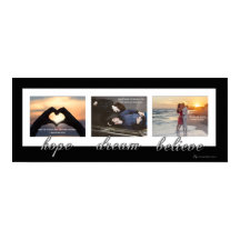 Hoop, droom, geloof Pas Getrouwd Poster