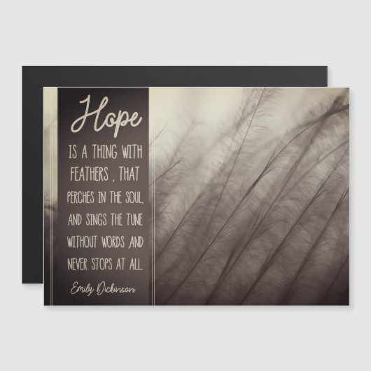 HOOP EEN ding met veren (Voorkant / Achterkant)