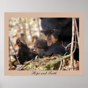 Hoop en geloof poster