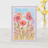 Hoop en herstel Kaart (Gele Bloem)