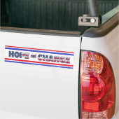 Hoop en Verander Democrat Bumpersticker (Op Truck)