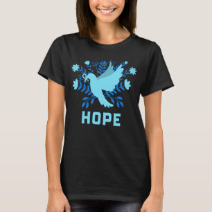 Hoop en vrede t-shirt