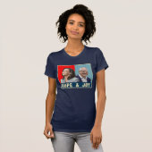 Hoop en vreugde Kamala Harris Tim Walz 2024 T-shirt (Voorkant volledig)