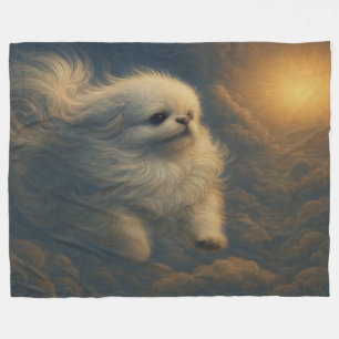 Hoop Fleece Deken