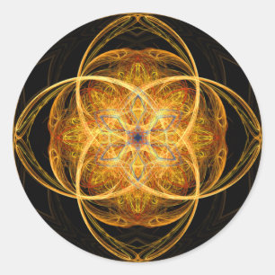 Hoop - Fractal Sticker