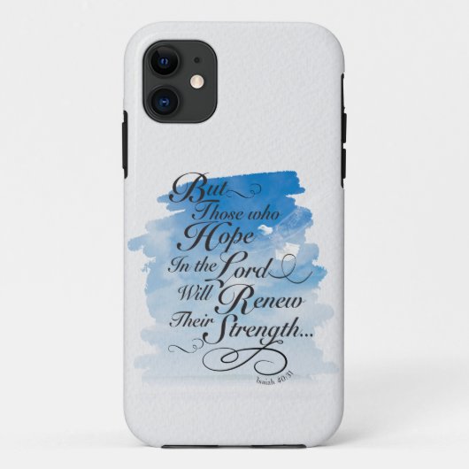Hoop in de Heer - Isaiah 40 Case-Mate iPhone Case (Achterkant)