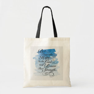 Hoop in de Heer - Isaiah 40 Tote Bag