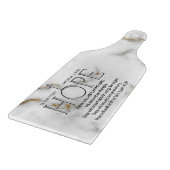 Hoop in de Lord Scripture Verse Isaiah 40:31 Snijplank (Hoek)