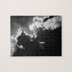 Hoop in de zilveren rand van de wolken. legpuzzel
