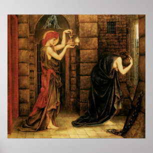 Hoop in een gevangenis van wanhoop door Evelyn De Poster