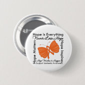 Hoop is alles - Leukemie Bewustheid Ronde Button 5,7 Cm (Voorkant /achterkant)