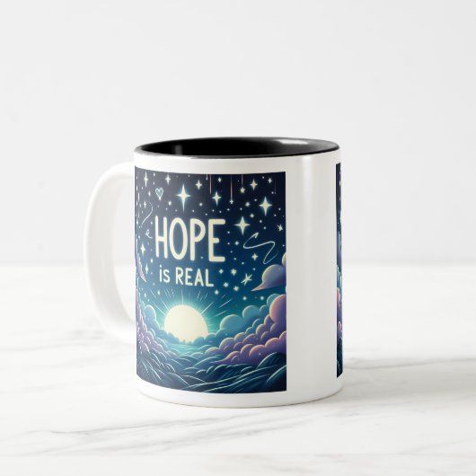 Hoop is echte Mok (Voorkant links)