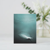 Hoop is het ding met veren briefkaart (Staand voorkant)