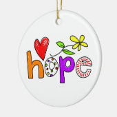 Hoop Keramisch Ornament (Links)