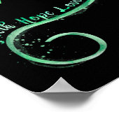 Hoop Liefde Groen Lint Geestelijke Gezondheid Bewu Poster (Hoek)