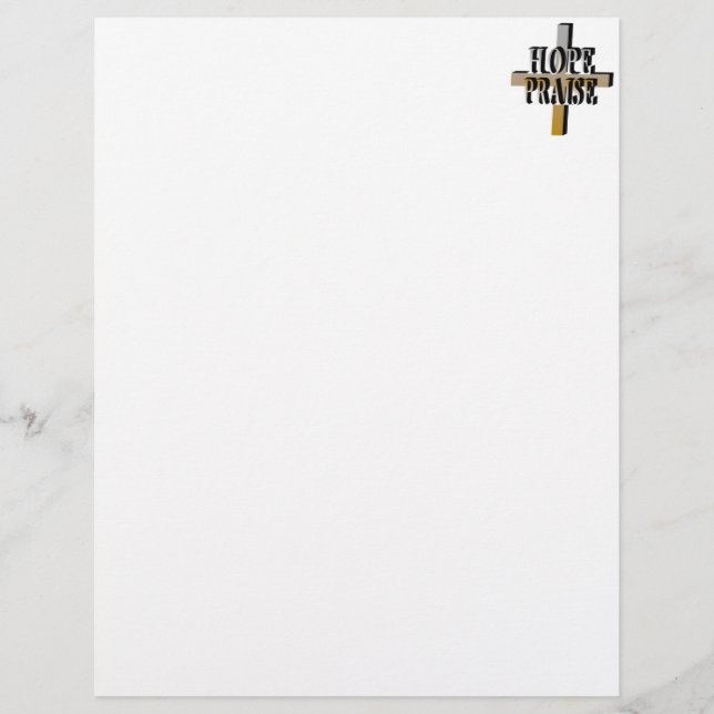 Hoop Lof Letterhead (Voorkant)