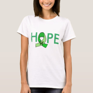 "HOOP" Lyme-bewustzijnslint met vlinder T-shirt