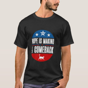 Hoop maakt comeback Harris Walz 2024 Kamala T-shirt