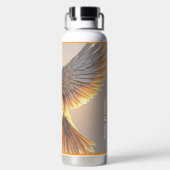 "Hoop neemt vlucht" Waterfles (Achterkant)