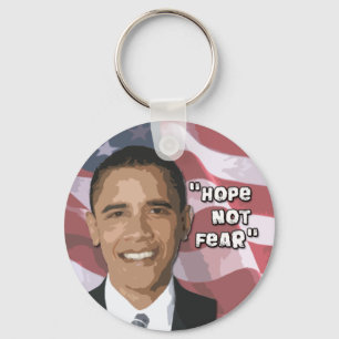 Hoop niet bang voor Obama Swag Sleutelhanger