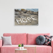 Hoop Oceanside Canvas Afdruk (Insitu (Woonkamer))