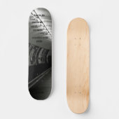 Hoop op de beste... - Gepersonaliseerd Skateboard (Voorkant)