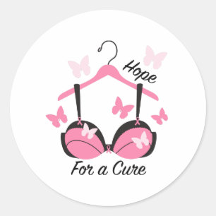 Hoop op dromen ronde sticker