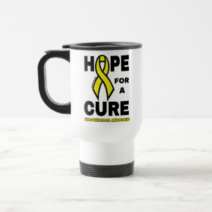 Hoop op een kure ...Endometriosis Travel Mug Reisbeker