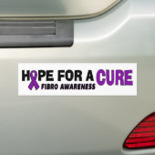 Hoop op een kuur...Fibro Bumpersticker (Op auto)